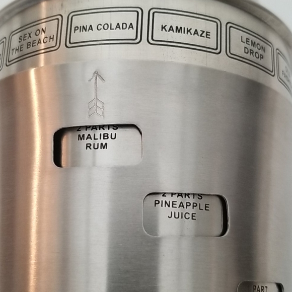 Oggi stainless steel silver dial a drink shaker 34 oz - Picture 4 of 6